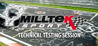 Milltek Nürburgring Testing