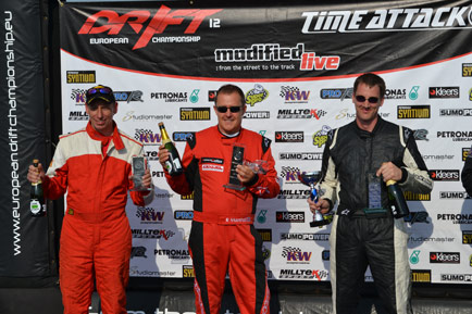 Rich Marshall on the top step of the podium once again