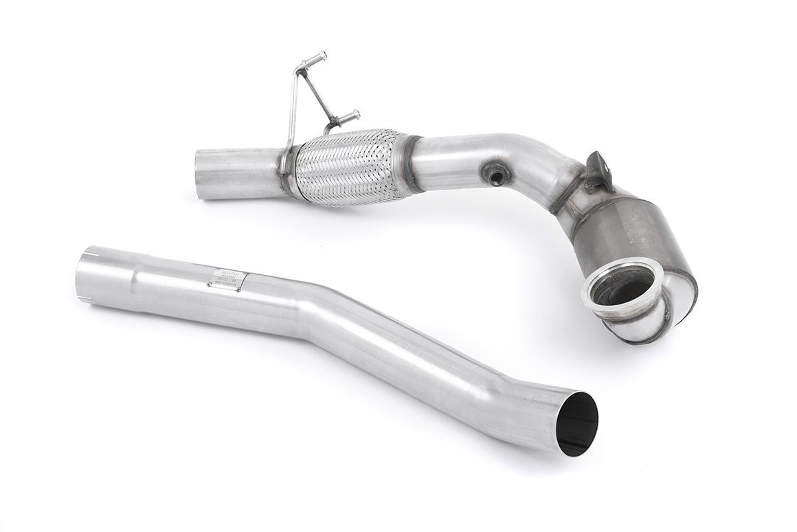 Audi S1 - Large Bore Downpipe with Hi-Flow Sports Catalyst (For Milltek Cat-Back) Audi S1 - Large Bore Downpipe with Hi-Flow Sports Catalyst (For Milltek Cat-Back)