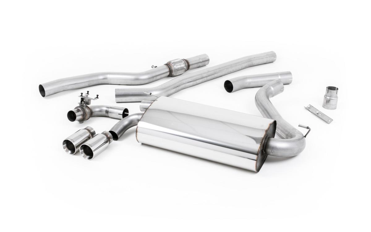 BMW 4 Series F32 428i Manual - Non-Resonated (Louder) Cat-Back Exhaust System with Polished Trims BMW 4 Series F32 428i Manual - Non-Resonated (Louder) Cat-Back Exhaust System with Polished Trims