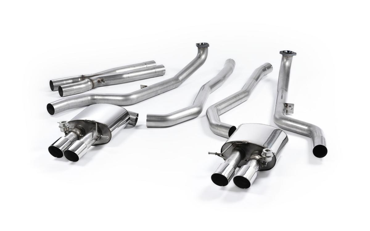 BMW M5 F10 - Cat-Back Exhaust System with Polished Trims BMW M5 F10 - Cat-Back Exhaust System with Polished Trims