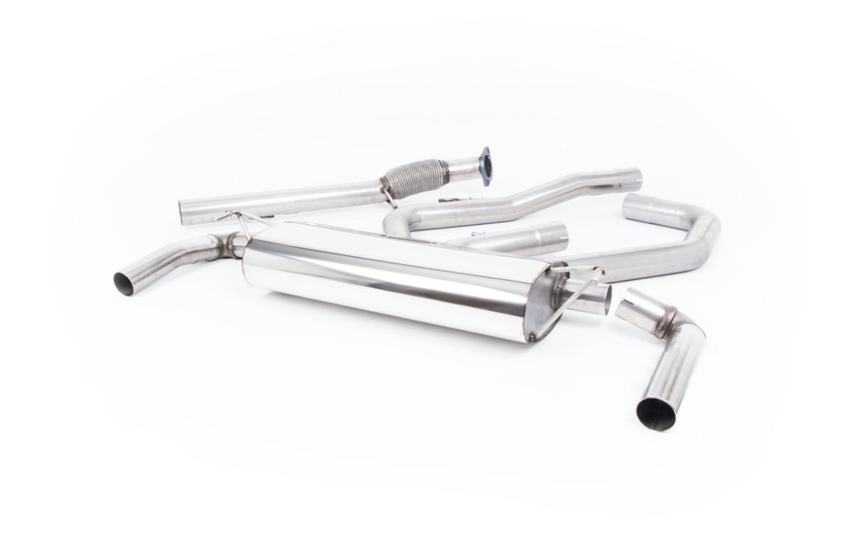 Hyundai/Kia i30N (Non GPF Models) - Non-Resonated (Louder) Cat-Back Exhaust System with Polished GT-115 Trims