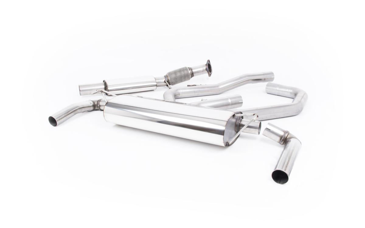 Hyundai/Kia i30N (Non GPF Models) - Resonated Cat-Back Exhaust System with Polished GT-115 Trims