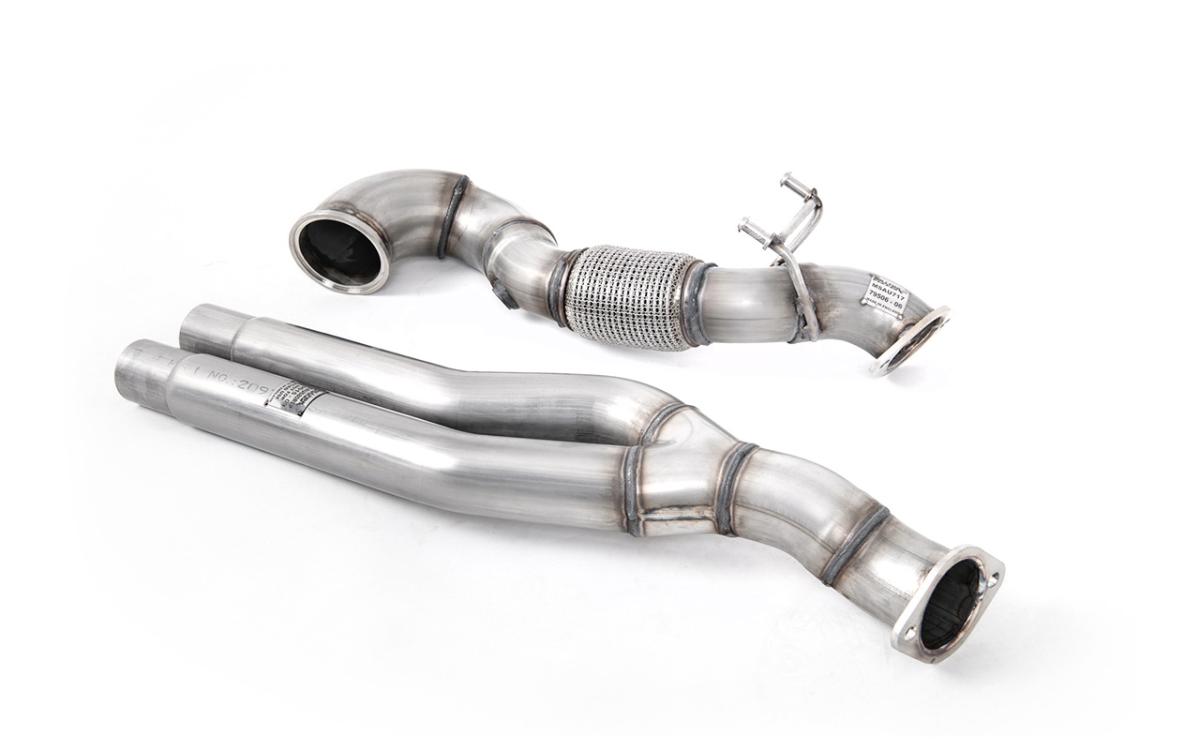 Large Bore Downpipe with Catalyst Delete (Audi RS3 8V/8Y/TTRS MK3)