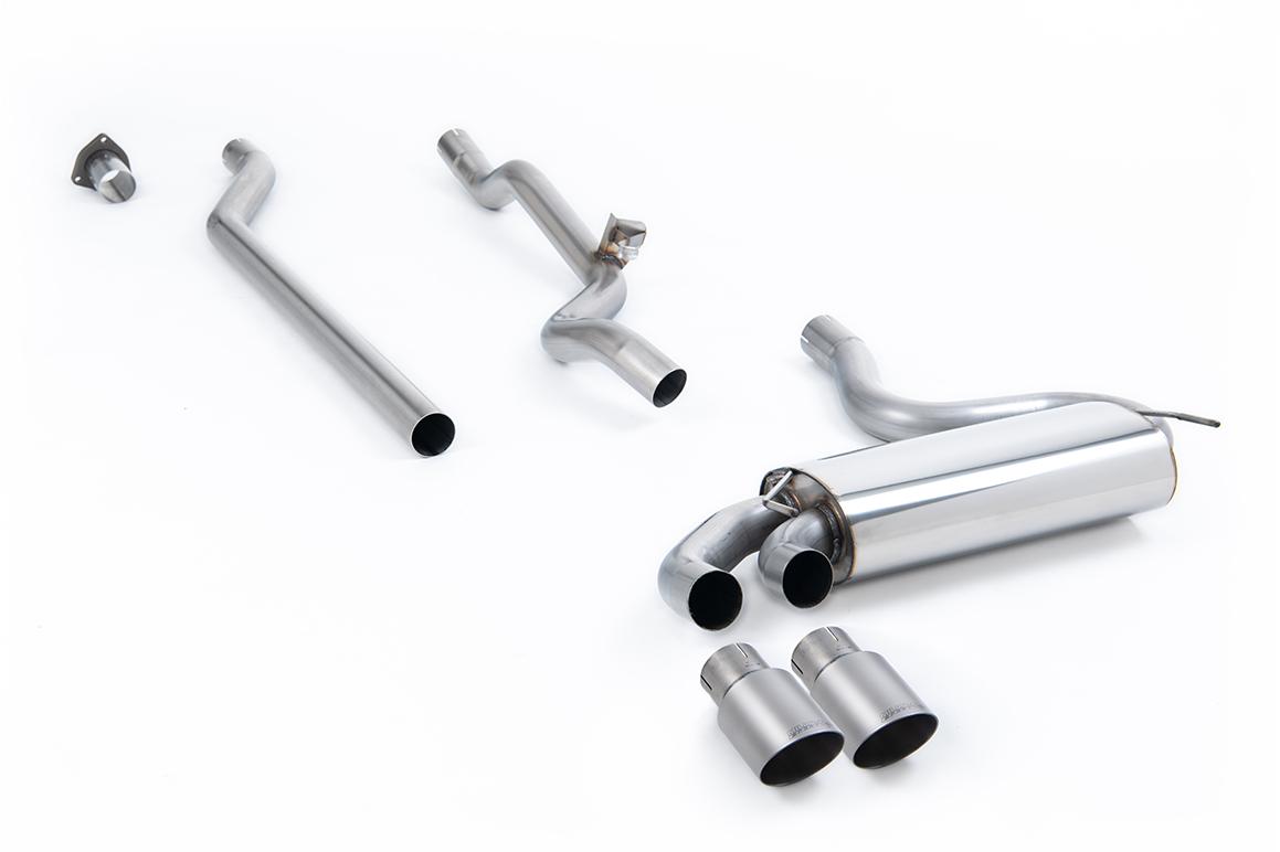 Audi Coupe UR Quattro 20V - Non-Resonated Downpipe-Back Exhaust System