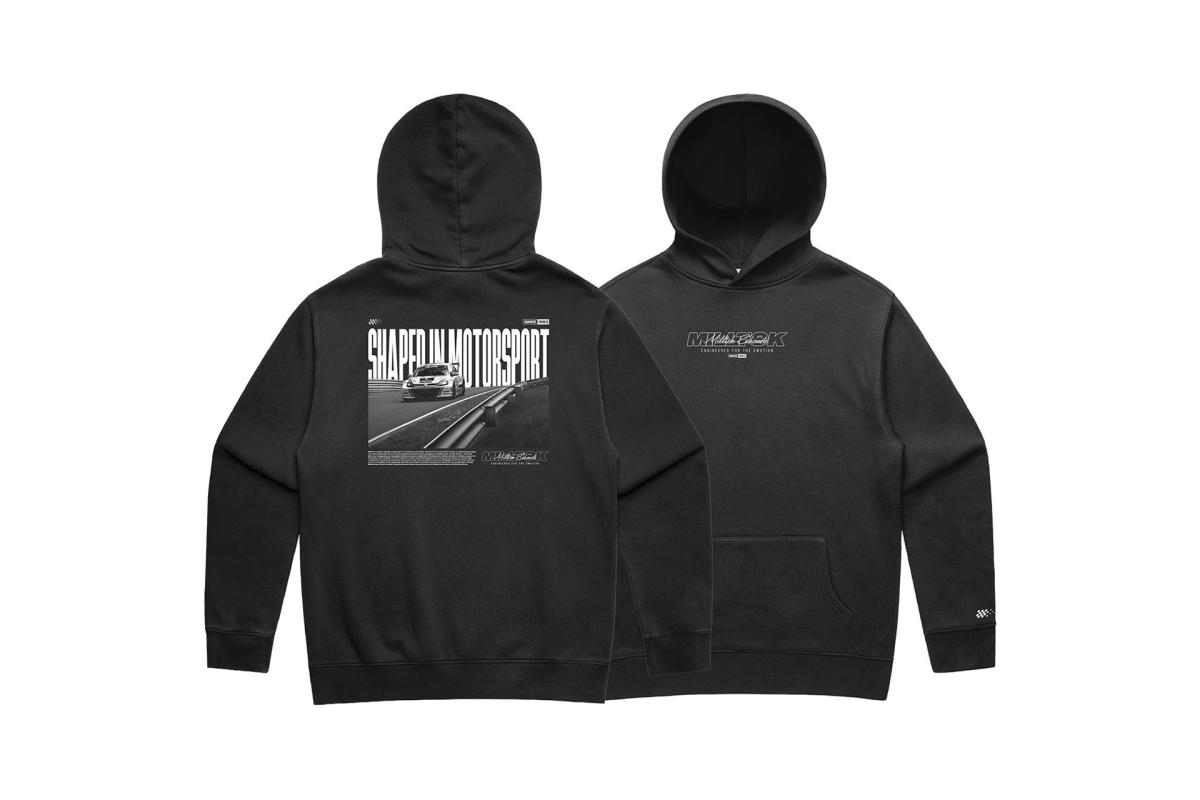 Milltek Faded Black Hoodie (Motorsport) - Small