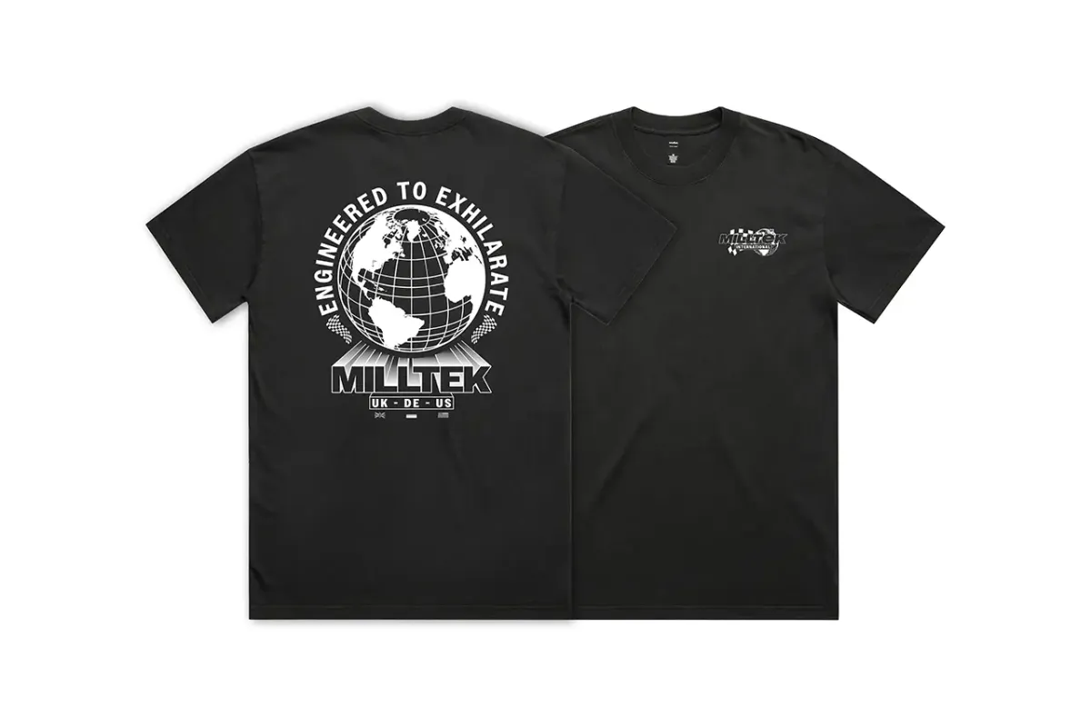 Milltek Tee Black (Worldwide) - Small