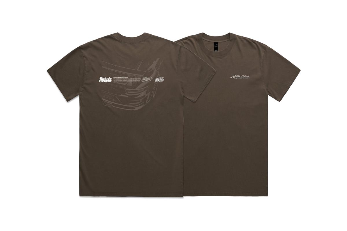 Milltek Tee (Flat 6 Porsche) - Small