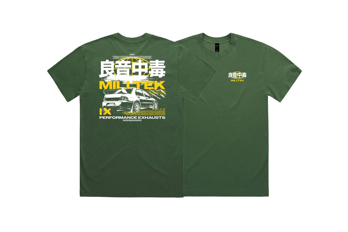 Milltek Tee Green (JDM) - XL