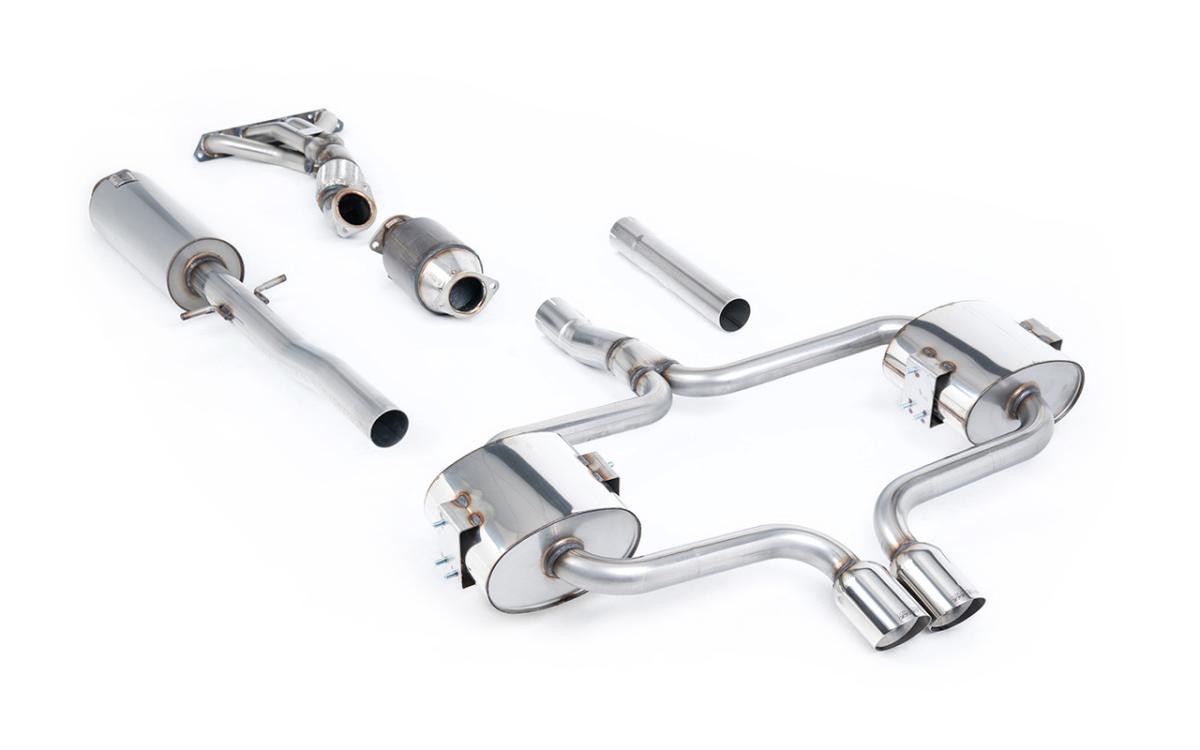 Mini Cooper S R52 - Full Resonated (Quieter) Exhaust System with Hi-Flow Sports Catalyst & Polished Trims Mini Cooper S R52 - Full Resonated (Quieter) Exhaust System with Hi-Flow Sports Catalyst & Polished Trims