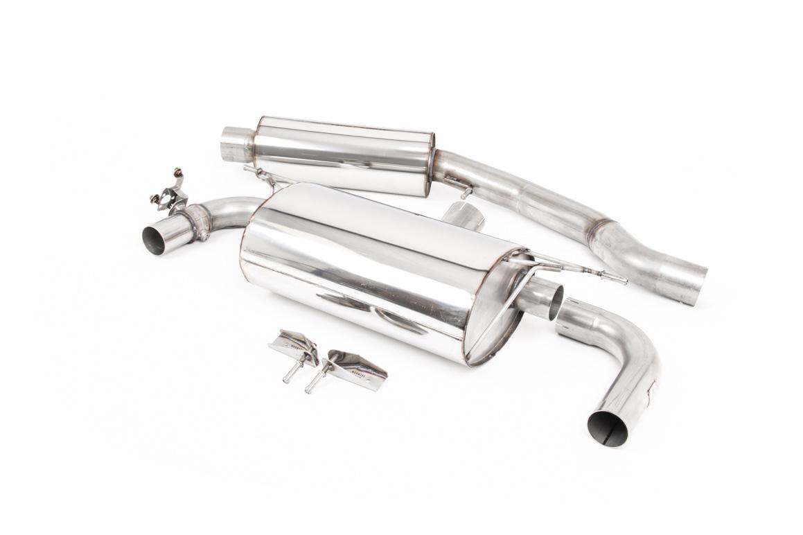 BMW F20/21 M140i - Resonated GPF/OPF-Back Exhaust System With Carbon Fibre GT-90 Trims