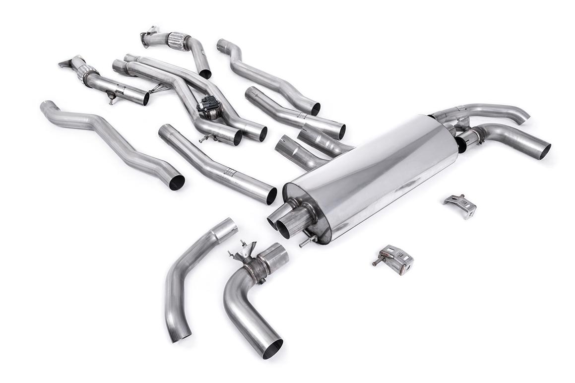 Audi SQ7/SQ8 V8 Pre LCI - Non Resonated (Loudest) OPF/GPF Back Exhaust System - Fits to OE Tailpipes Audi SQ7/SQ8 V8 Pre LCI - Non Resonated (Loudest) OPF/GPF Back Exhaust System - Fits to OE Tailpipes