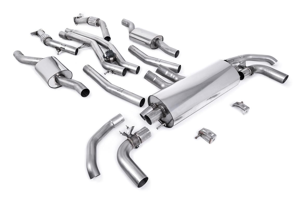 Audi SQ7/SQ8 V8 Pre LCI - Resonated (Quieter) OPF/GPF Back Exhaust System - Fits to OE Tailpipes Audi SQ7/SQ8 V8 Pre LCI - Resonated (Quieter) OPF/GPF Back Exhaust System - Fits to OE Tailpipes
