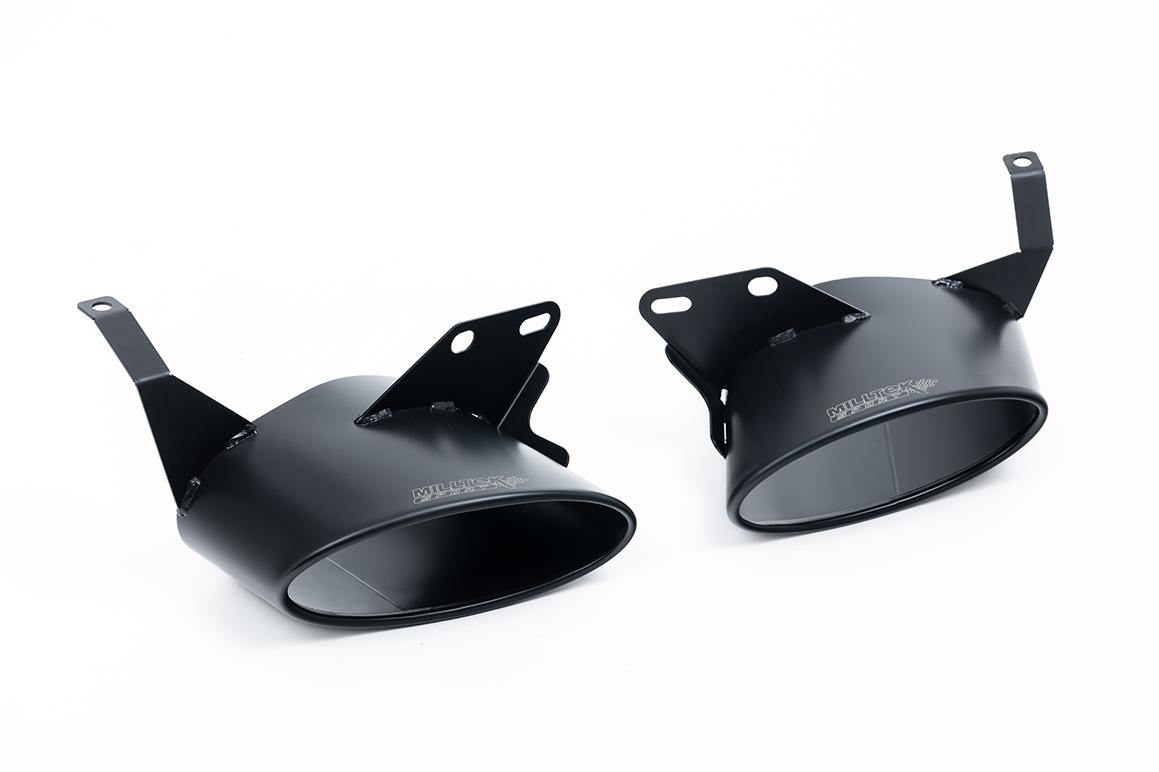 Audi RS6/RS7 C8 - Non-Resonated Signature Series Titanium Axle back with Cerakote Black Ovals Audi RS6/RS7 C8 - Non-Resonated Signature Series Titanium Axle back with Cerakote Black Ovals