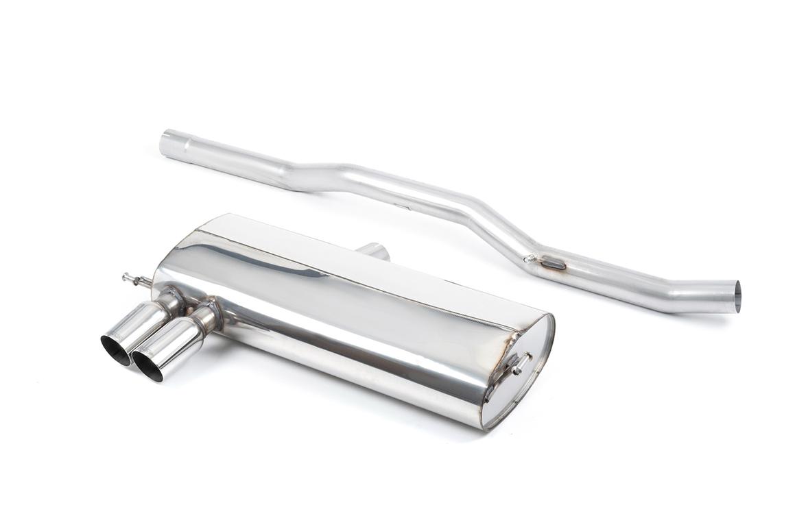 Audi S3 8L - Non-Resonated (Louder) Cat-Back Exhaust System with Polished Trims Audi S3 8L - Non-Resonated (Louder) Cat-Back Exhaust System with Polished Trims