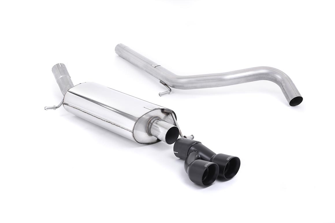 Audi A1 1.4 TFSI - Non-Resonated (Louder) Cat-Back Exhaust System with Cerakote Black Trims Audi A1 1.4 TFSI - Non-Resonated (Louder) Cat-Back Exhaust System with Cerakote Black Trims