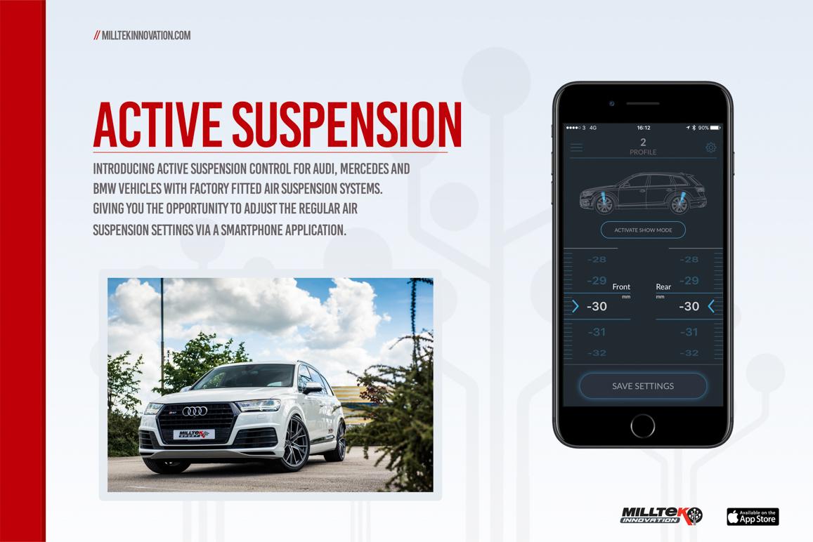 Audi Q7/SQ7 2016 - Later - Active Suspension Control Audi Q7/SQ7 2016 - Later - Active Suspension Control