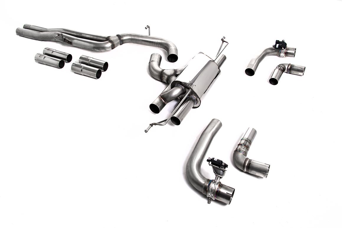 80mm Race Non Resonated (Loudest) OPF/GPF Back System For Audi RS3 8Y Saloon/Sedan 80mm Race Non Resonated (Loudest) OPF/GPF Back System For Audi RS3 8Y Saloon/Sedan