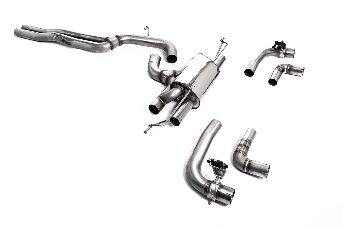 Audi RS3 8Y Sportback - 80mm Race Non Resonated (Loudest) OPF/GPF Back Exhaust System Audi RS3 8Y Sportback - 80mm Race Non Resonated (Loudest) OPF/GPF Back Exhaust System