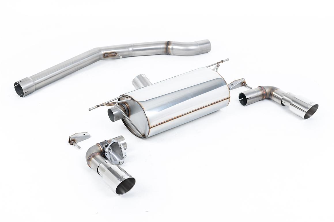 BMW F20/21 M140i - Non-Resonated (Louder) GPF/OPF-Back Exhaust System with Polished GT-90 Trims BMW F20/21 M140i - Non-Resonated (Louder) GPF/OPF-Back Exhaust System with Polished GT-90 Trims