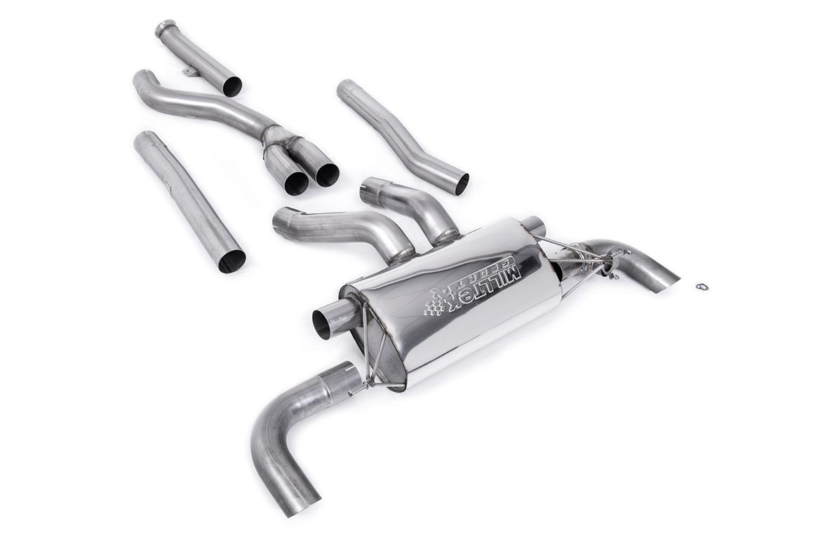 BMW G20/21 M340i & G22 M440i - Cat-Back Exhaust System - Uses OE Trims
