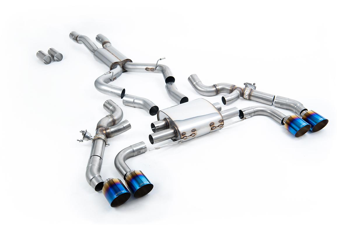 BMW X3 G01/X4 G02 S58 - OPF/GPF Back System with GT-115 Burnt Titanium Trims BMW X3 G01/X4 G02 S58 - OPF/GPF Back System with GT-115 Burnt Titanium Trims
