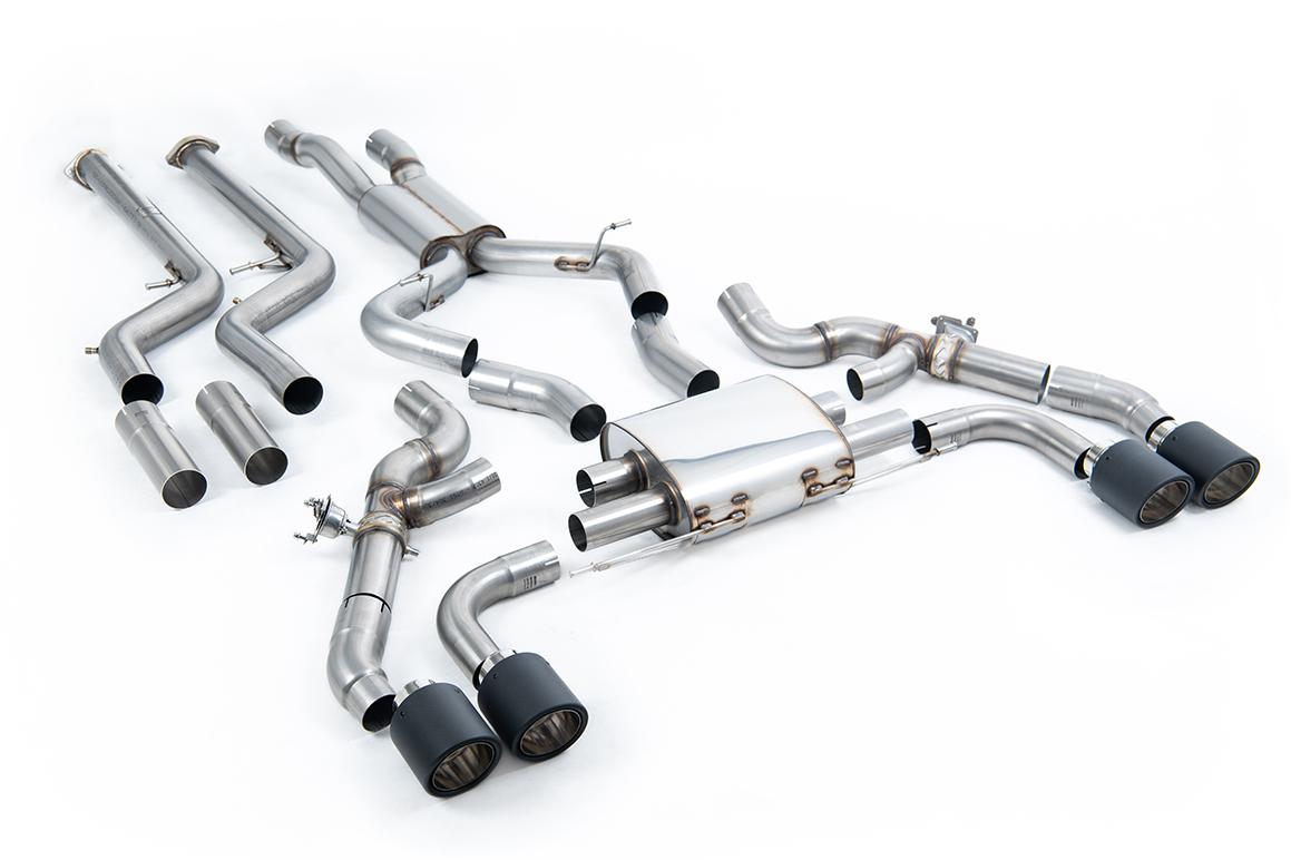 BMW X3 G01/X4 G02 S58 LCI (GPF Equipped) - OPF/GPF Bypass System with Carbon Fibre Trims BMW X3 G01/X4 G02 S58 LCI (GPF Equipped) - OPF/GPF Bypass System with Carbon Fibre Trims