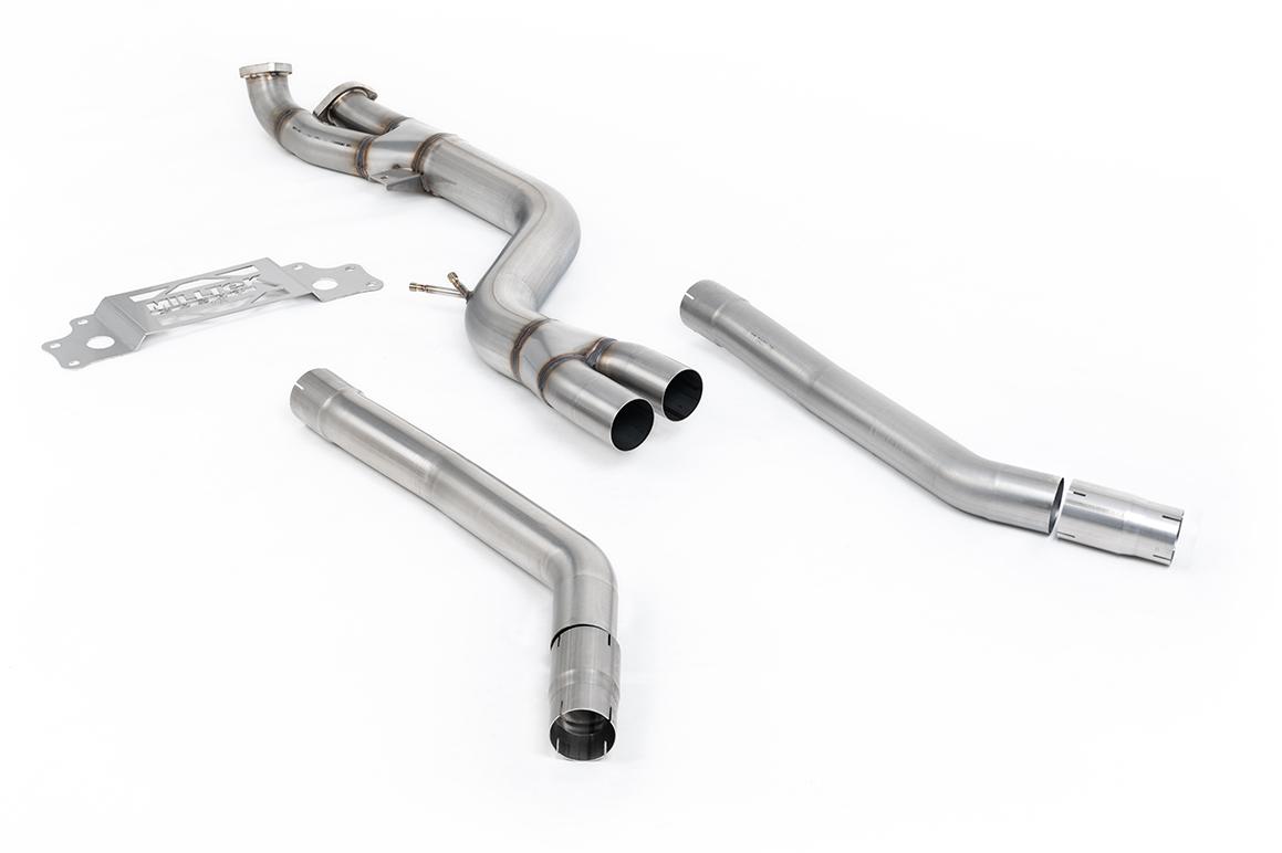 BMW G87 M2 - 4" GPF/OPF Bypass Single Pipe 102mm - Non Resonated to OE Axle Back Only BMW G87 M2 - 4" GPF/OPF Bypass Single Pipe 102mm - Non Resonated to OE Axle Back Only