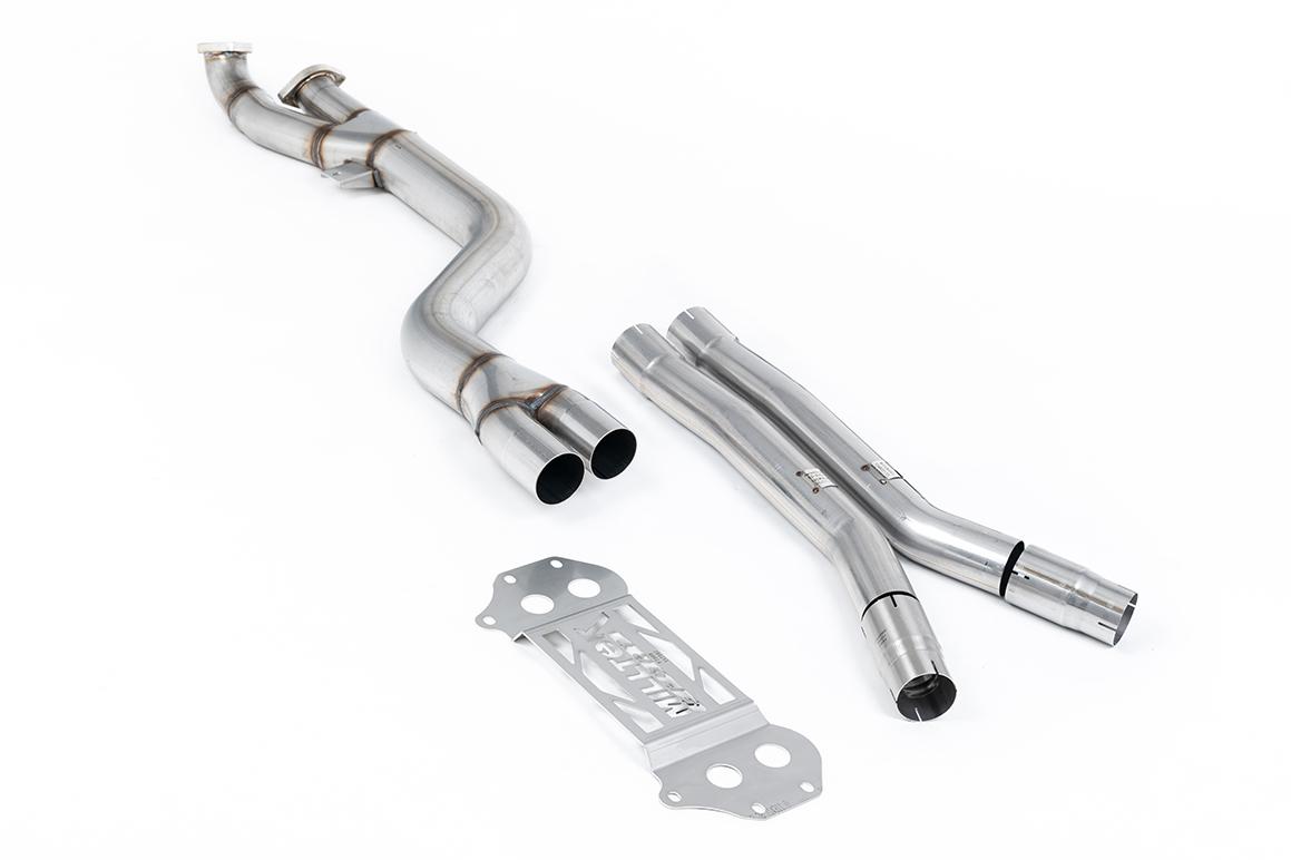 BMW G8X M3/M4 - Secondary Catalyst Bypass - Non Resonated to OE Axle Back Only