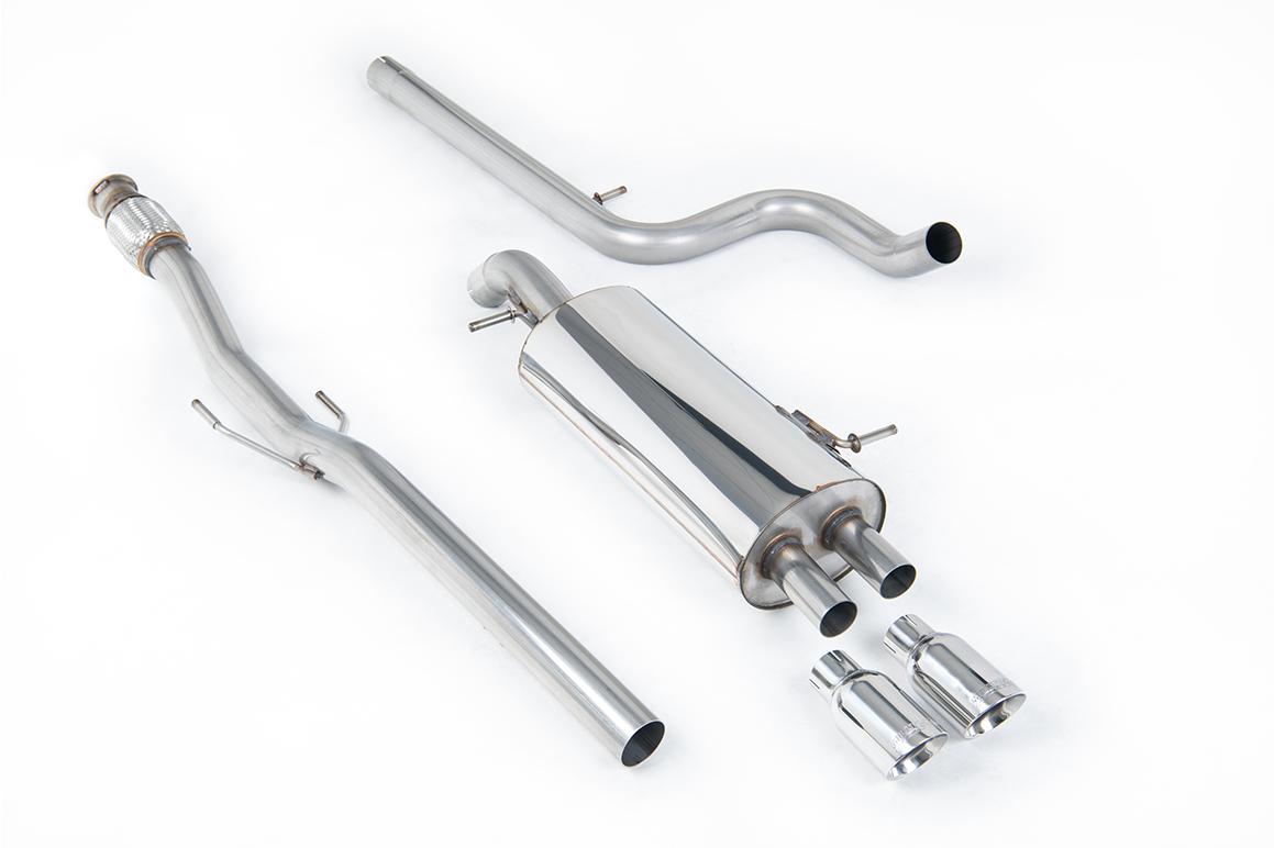 Citroen DS3 1.6 - Non-Resonated (Louder) Cat-Back Exhaust System with Polished Trims Citroen DS3 1.6 - Non-Resonated (Louder) Cat-Back Exhaust System with Polished Trims