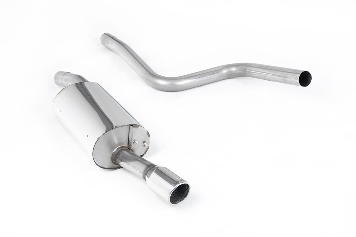 Ford Fiesta MK6 ST 150 - Non-Resonated (Louder) Cat-Back Exhaust System with Single Polished 90mm JET Tip Ford Fiesta MK6 ST 150 - Non-Resonated (Louder) Cat-Back Exhaust System with Single Polished 90mm JET Tip