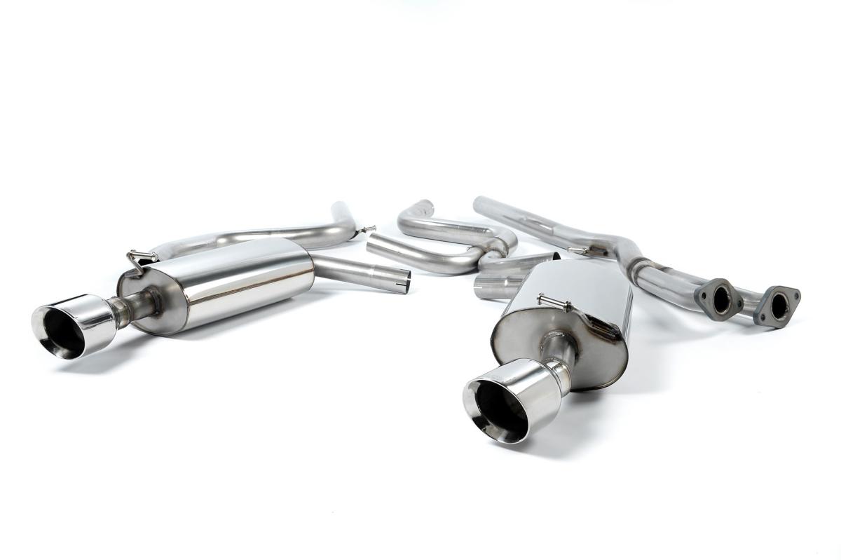 Ford Mondeo ST220 V6 - Cat-Back Exhaust System with GT100 Polished Trims