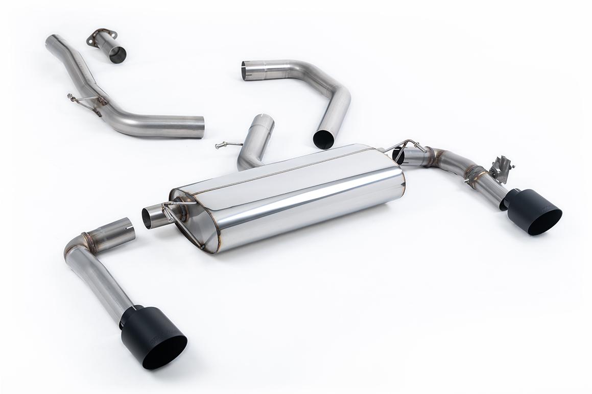 Hyundai/Kia Ceed GT - OPF/GPF Back System with GT-115 Cerakote Black Trims