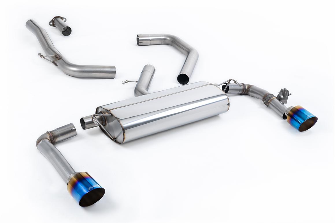 Hyundai/Kia Ceed GT - OPF/GPF Back System with GT-115 Burnt / Blue Titanium Trims