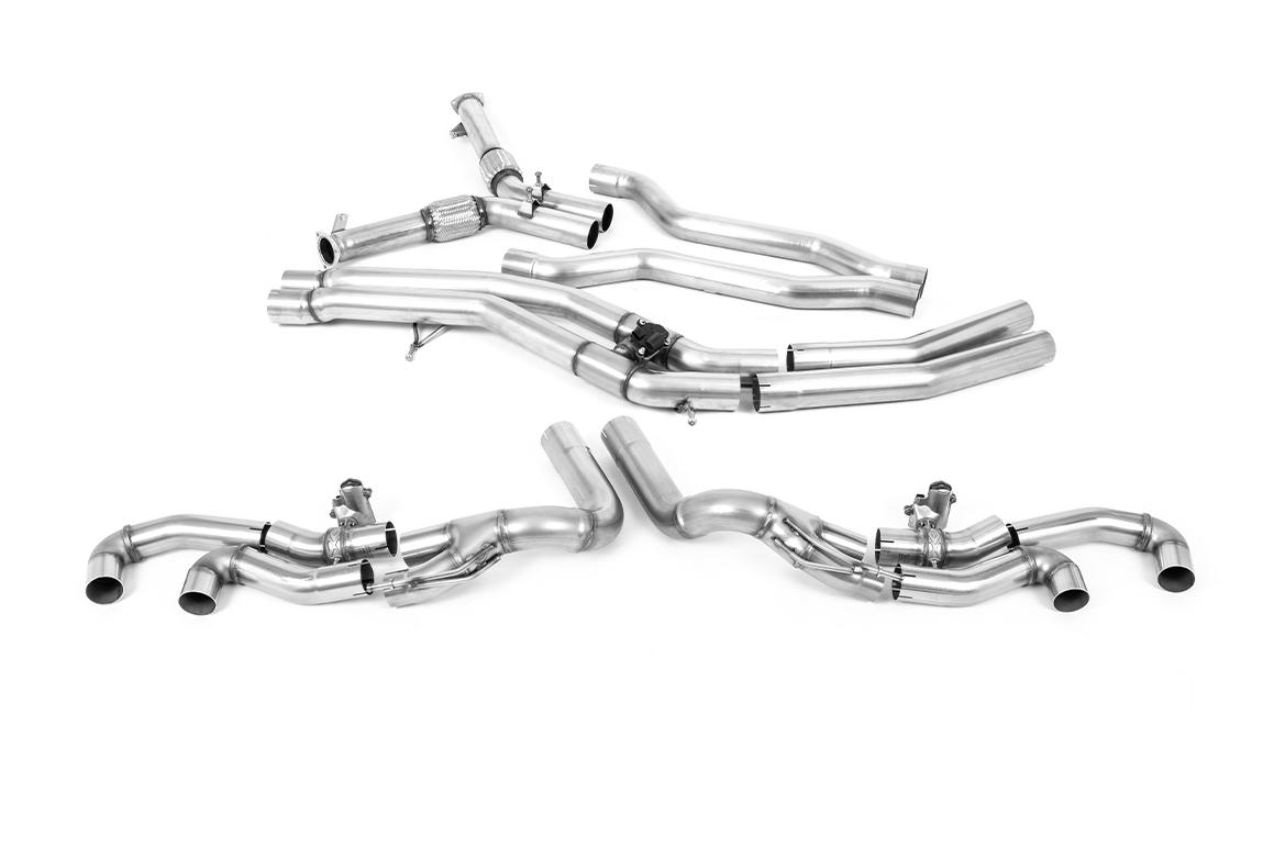 Lamborghini Urus - OPF Back Exhaust System with Active Centre & GT-115 Polished Trims Lamborghini Urus - OPF Back Exhaust System with Active Centre & GT-115 Polished Trims