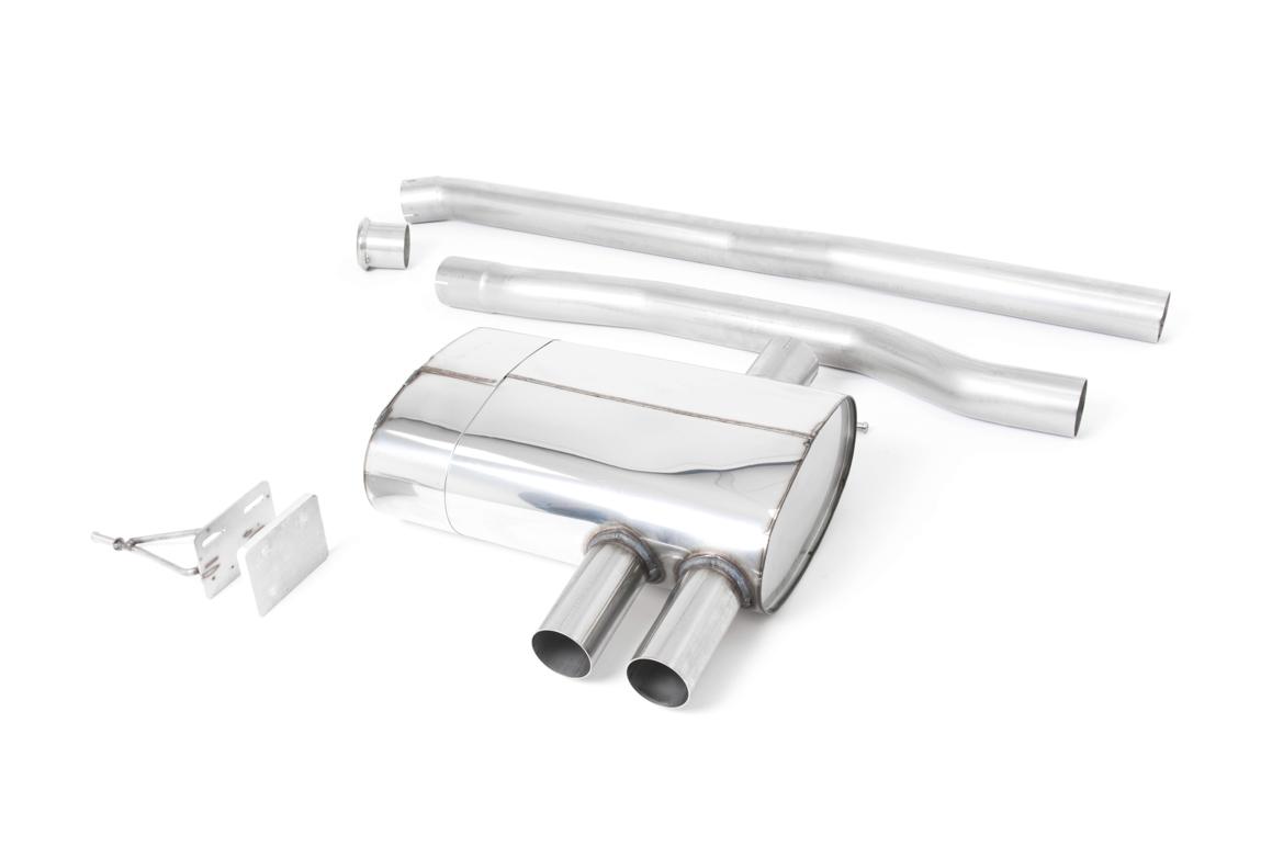 Mini Cooper S/JCW F56 - Non-Resonated (Louder) Cat-Back Exhaust System with GPF Bypass with Titanium GT-90 Trims Mini Cooper S/JCW F56 - Non-Resonated (Louder) Cat-Back Exhaust System with GPF Bypass with Titanium GT-90 Trims