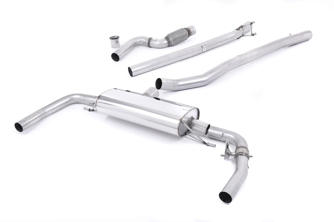 Mercedes CLA45 AMG - Non-Resonated (Louder) Cat-Back Exhaust System - Uses OE Trims