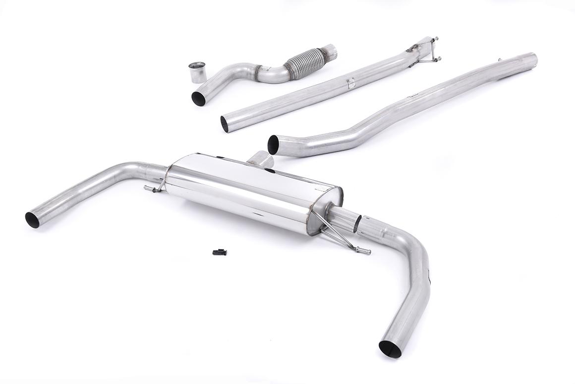 Mercedes CLA45 AMG - Non-Valved & Non-Resonated (Louder) Cat-Back Exhaust System - Uses OE Trims Mercedes CLA45 AMG - Non-Valved & Non-Resonated (Louder) Cat-Back Exhaust System - Uses OE Trims