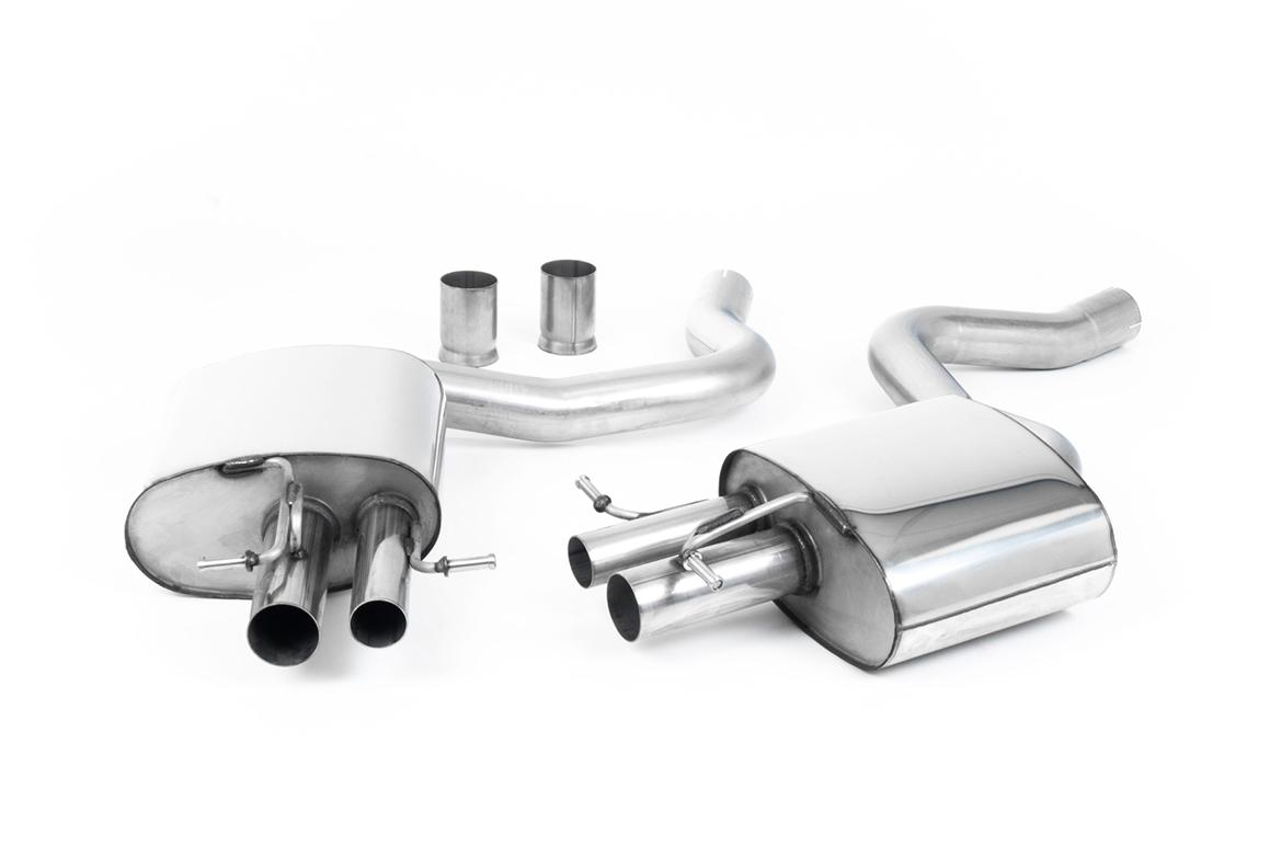 Mercedes C63/C63S W205 Saloon (Non GPF Models) - Non-Valved Rear Silencers Mercedes C63/C63S W205 Saloon (Non GPF Models) - Non-Valved Rear Silencers
