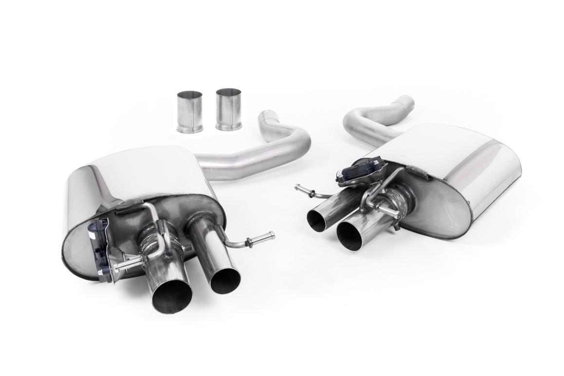 Mercedes C63S Coupe V8 (GPF Models) - Rear Silencer / Axle-Back Exhaust System