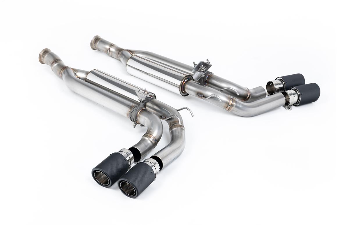 Mercedes G63 W463 (UK/Euro GPF Models) - Cat-Back Exhaust System with Carbon Trims