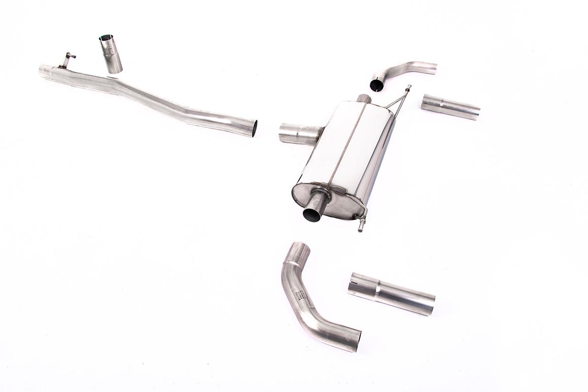 Mercedes A35 AMG (GPF Models) - Non-Valved GPF-Back Exhaust - Uses OE Trims