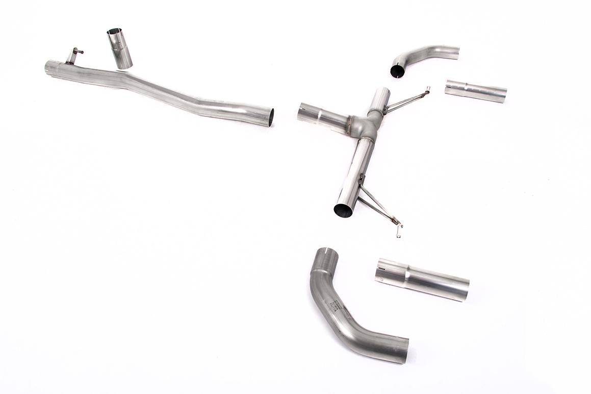 Mercedes A35 AMG (GPF Models) - Race Non-Valved GPF-Back Exhaust (Loudest) - Uses OE Trims