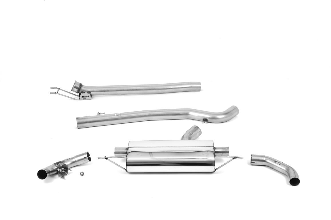 Mercedes A45/A45S AMG W177 Hatch - Non-Resonated (Louder) GPF Back Exhaust System - Uses OE Trims Mercedes A45/A45S AMG W177 Hatch - Non-Resonated (Louder) GPF Back Exhaust System - Uses OE Trims