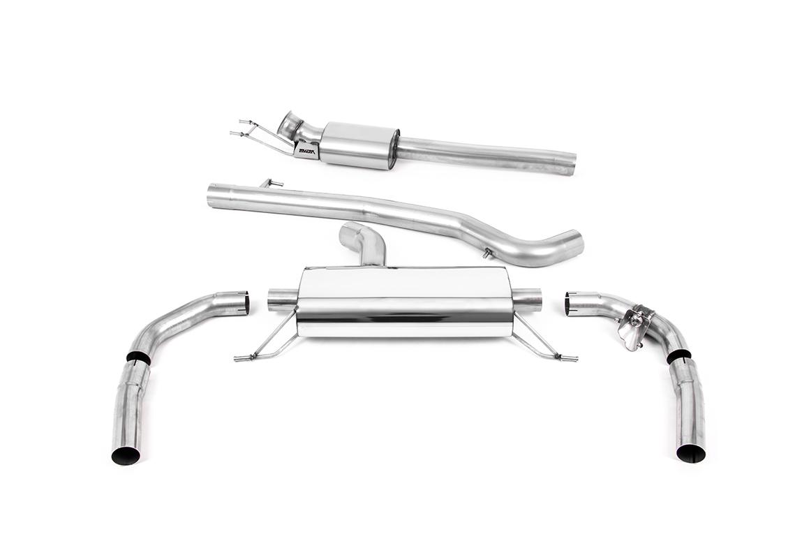 Mercedes CLA5/45S (GPF Models) - Resonated OPF Back Exhaust System - Uses OE Tips Mercedes CLA5/45S (GPF Models) - Resonated OPF Back Exhaust System - Uses OE Tips