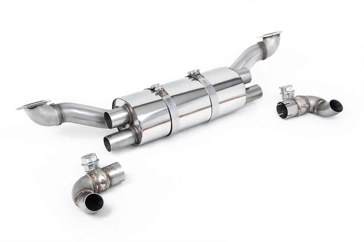 Porsche 911 991.1 3.8L - Rear Silencer Fits to OE Side Silencers and with OE Tips Porsche 911 991.1 3.8L - Rear Silencer Fits to OE Side Silencers and with OE Tips