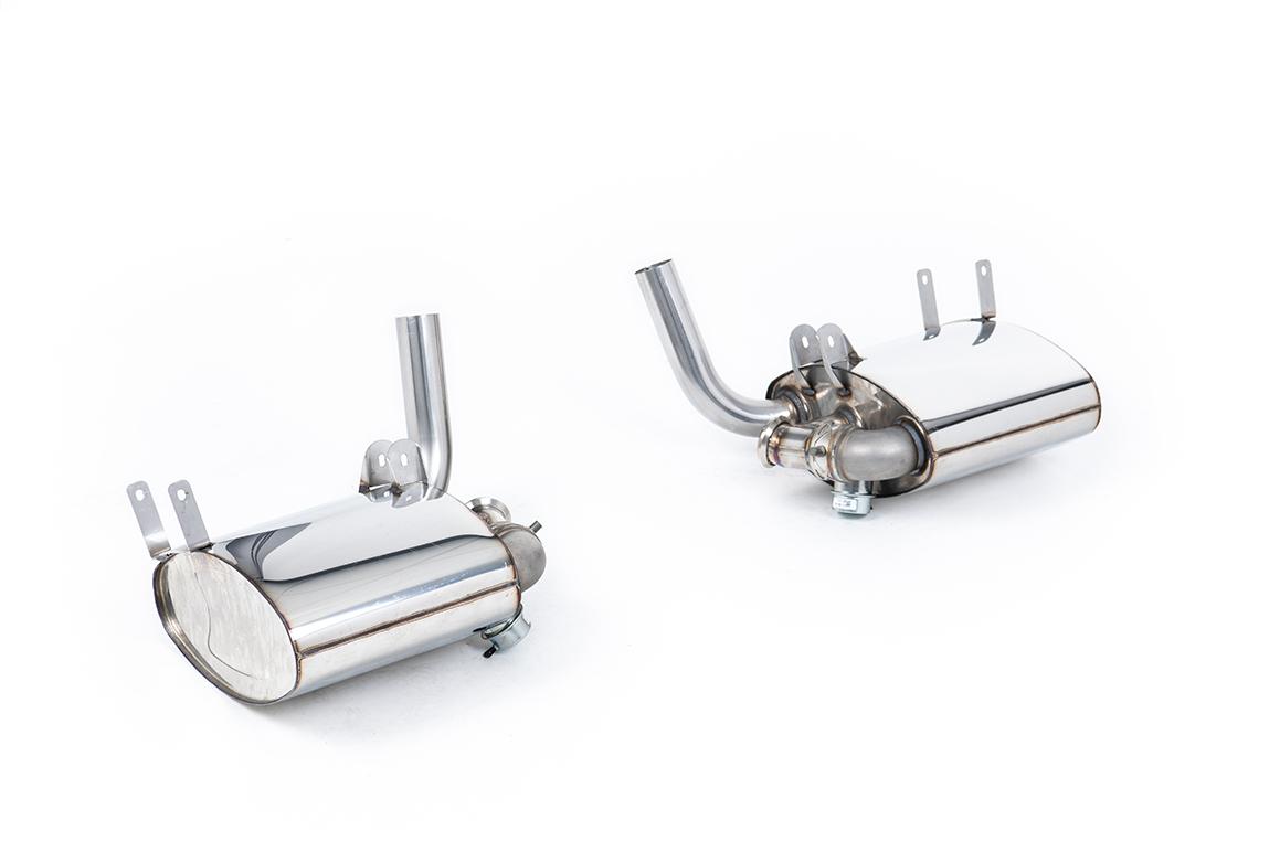Porsche 996 Carrera & Carrera S - Valved Silencers - Uses OE Trims