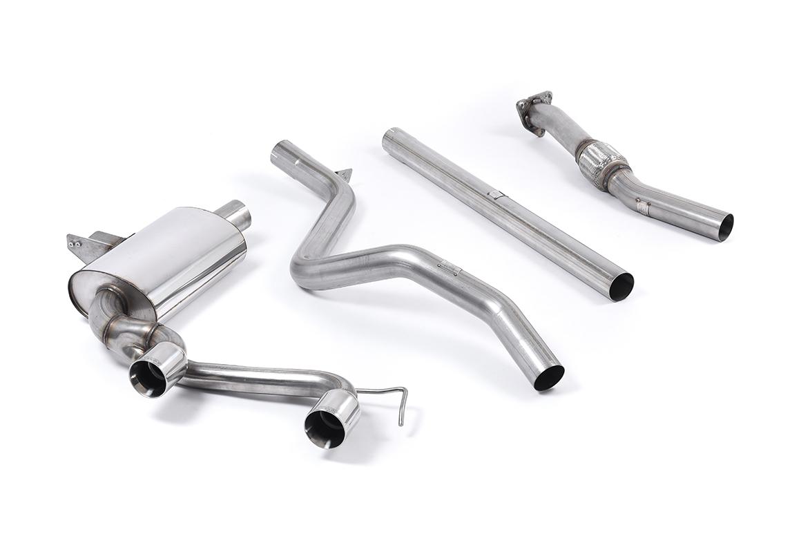 Renault Megane Renaultsport 223/230 - Cat-Back Exhaust System with Dual Polished Trims