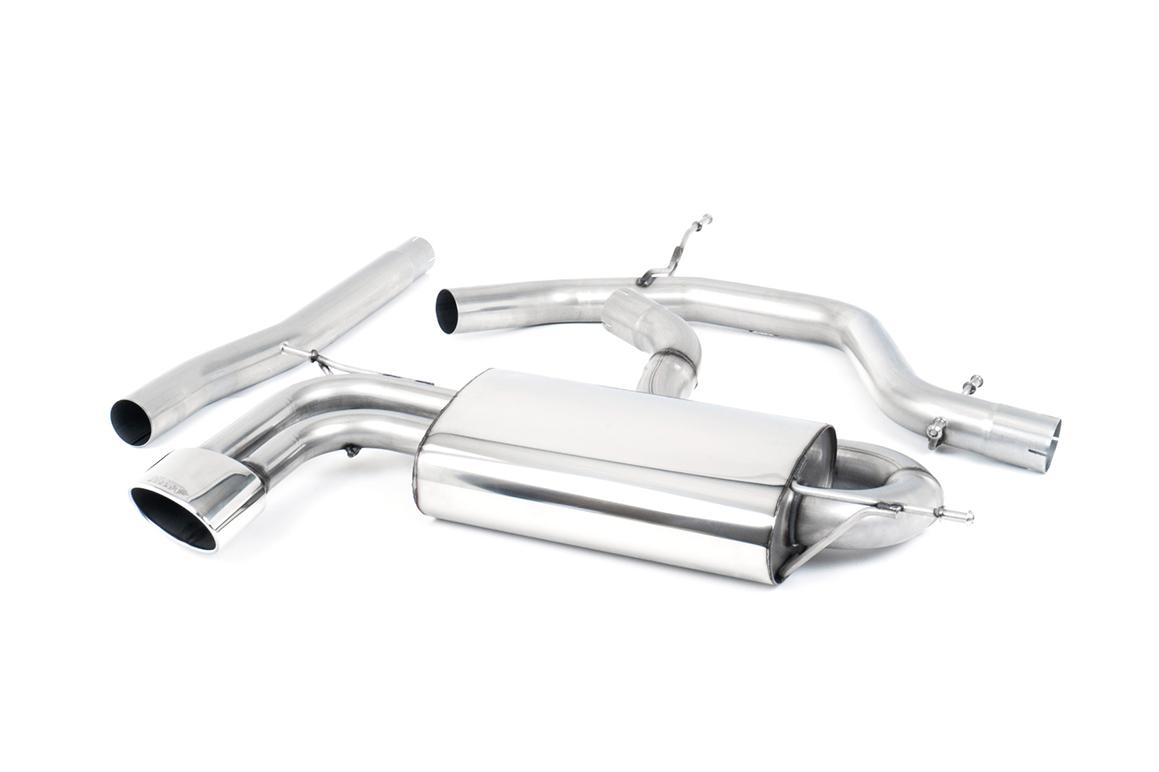 Seat Leon FR 2.0 TDI - Non-Resonated (Louder) Cat-Back Exhaust System with Oval Trim Seat Leon FR 2.0 TDI - Non-Resonated (Louder) Cat-Back Exhaust System with Oval Trim