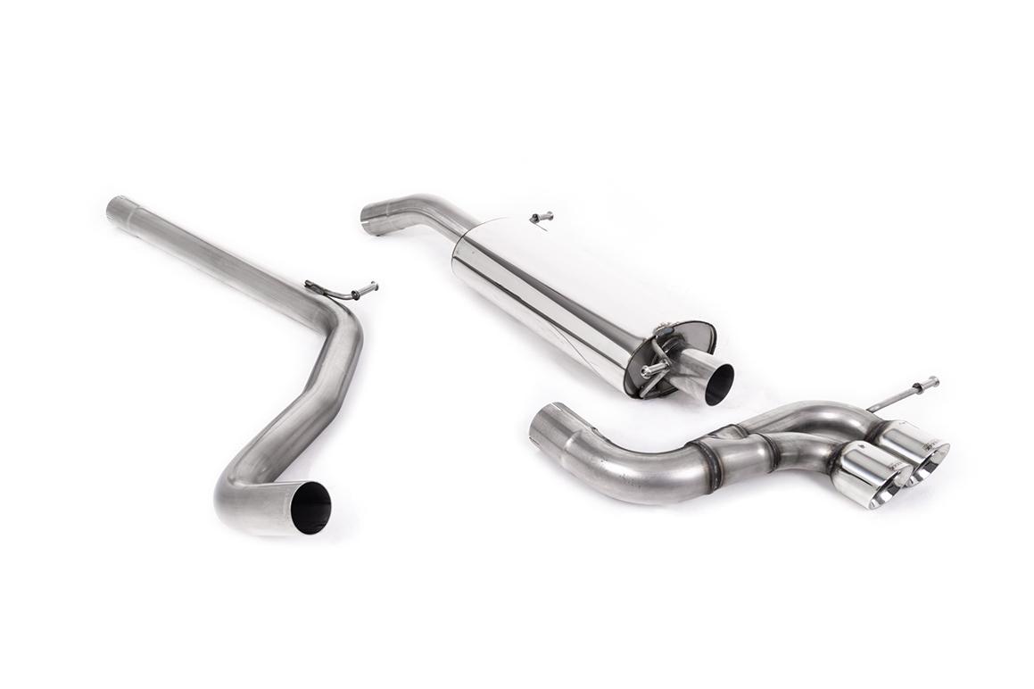 Seat Ibiza Cupra/Bocanegra 1.4 TSI - Non-Resonated (Louder) Cat-Back Exhaust System with Twin Polished Tips Seat Ibiza Cupra/Bocanegra 1.4 TSI - Non-Resonated (Louder) Cat-Back Exhaust System with Twin Polished Tips